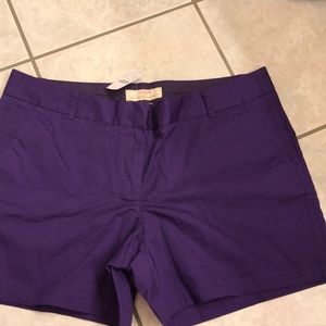 NWT j crew chino shorts